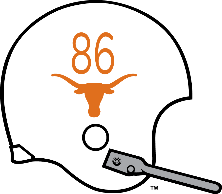 Texas Longhorns 1961-1966 Helmet Logo DIY iron on transfer (heat transfer)